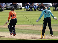 190818_134-Marie Kelly-Str-hat trick for van Nierkerk-bowled
